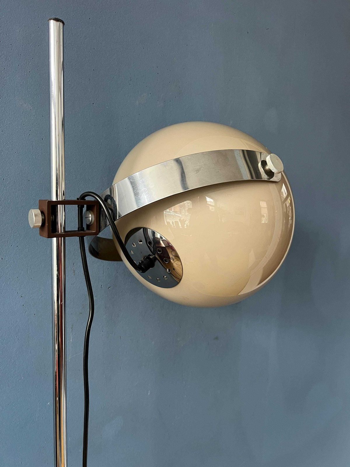 photo vinterior Vintage Dijkstra Space Age Mushroom Floor Lamp