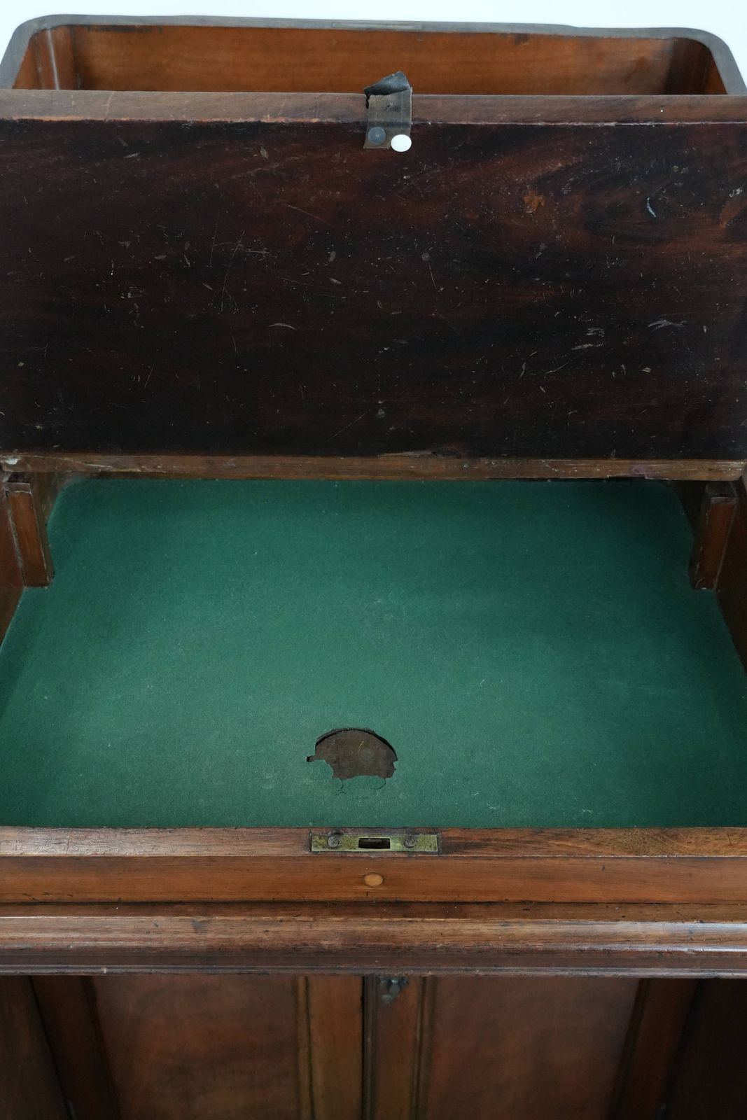 Beautiful And Antique Standing Desk/Counter/English Writing Table From The 19th Century With An Authentic Look photo vintage