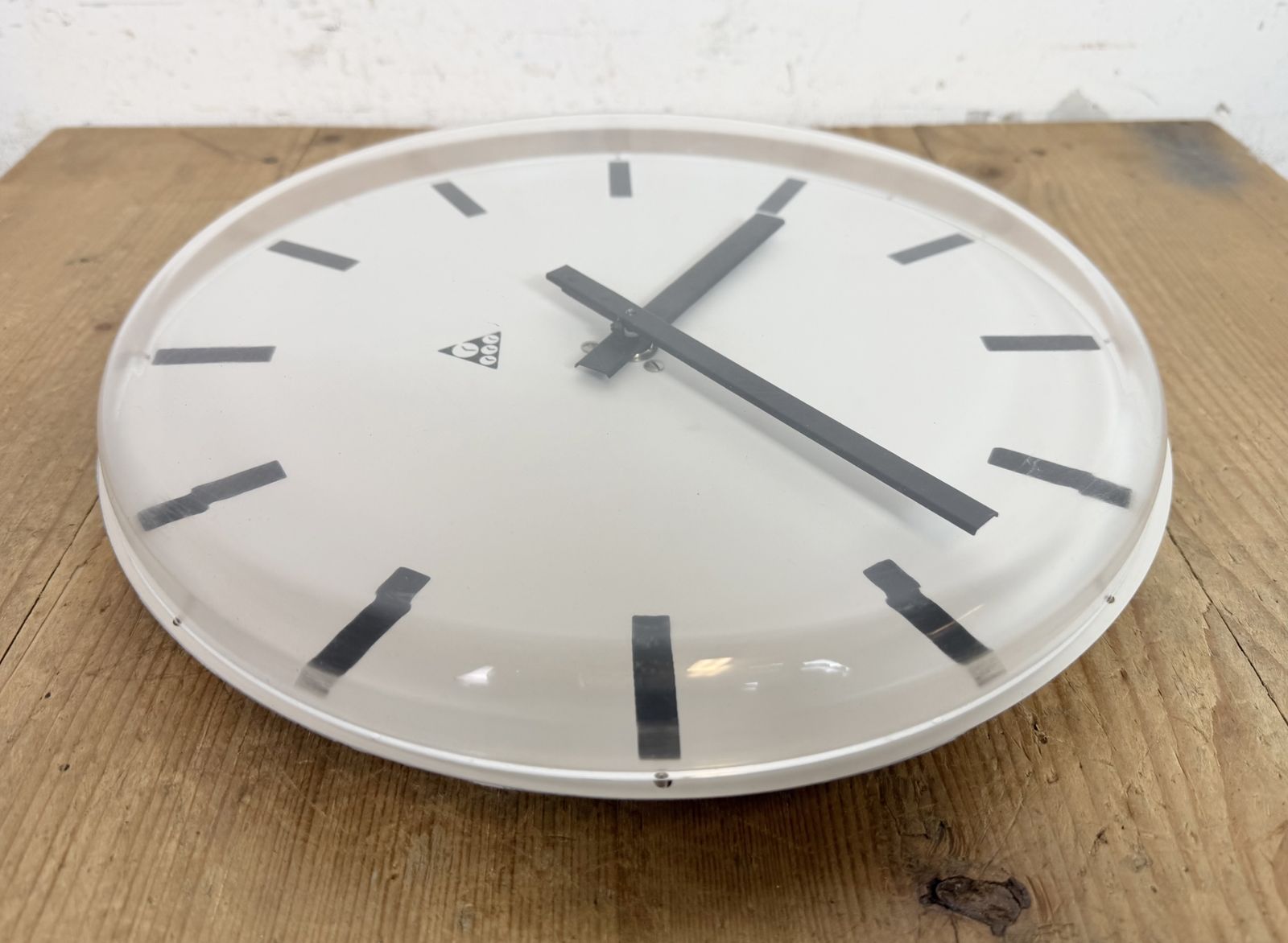 Home Decor Vintage Office Wall Clock From Pragotron, 1980s photo