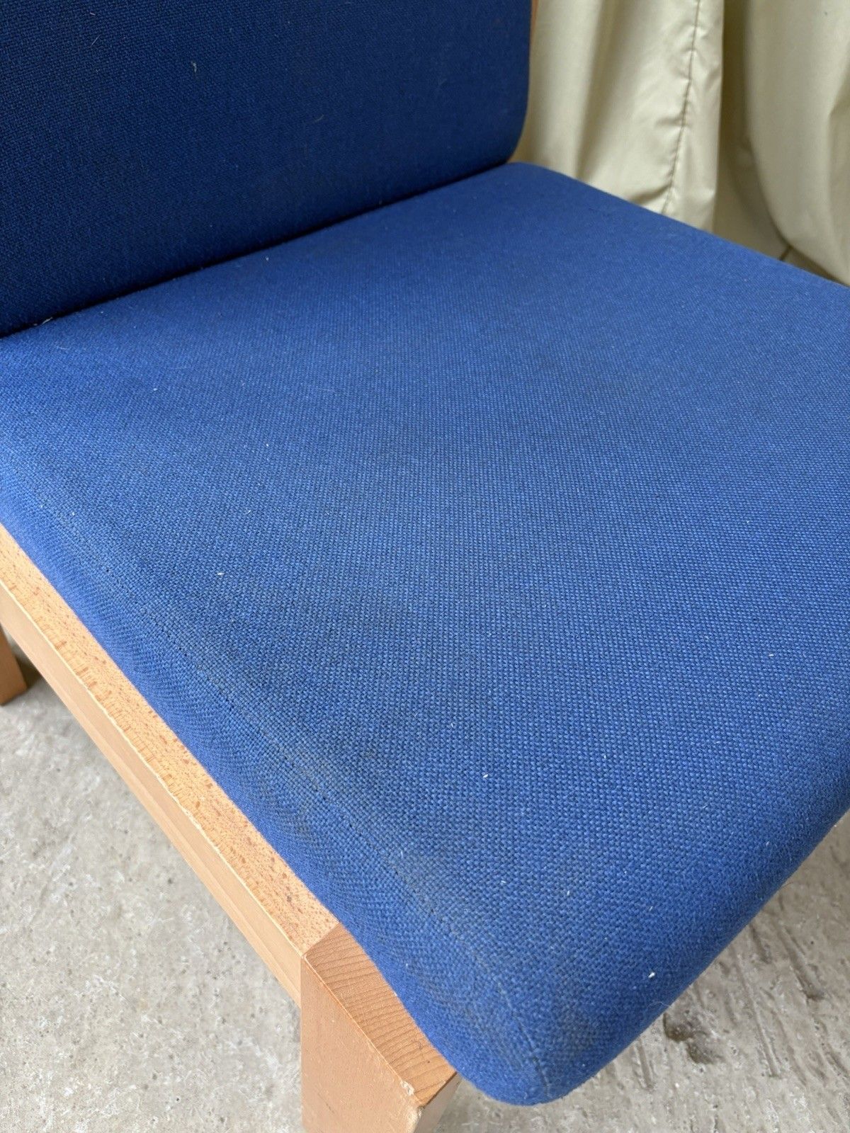 photo furniture Vtg Late Mid Century Modernist Studio Lounge Chair Scandi Retro Modernist R1073