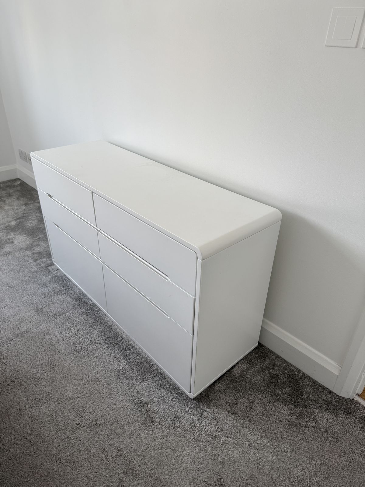 Chest Of Drawers Dressing Table White photo 100.0