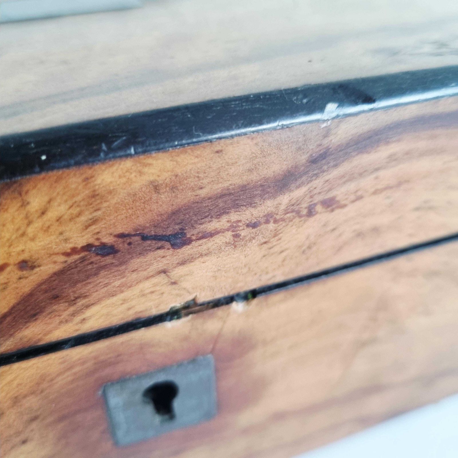 Antique Wooden Writing Or Jewellery Box photo Home Decor