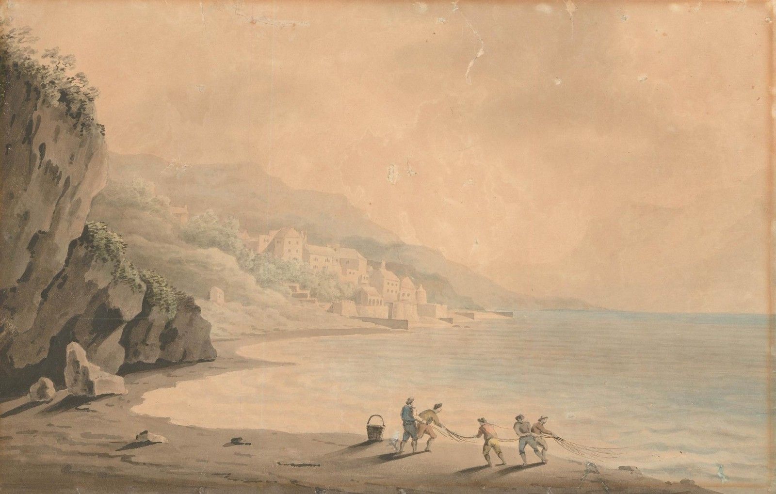 William Pars Ara (1742 1782) Early 19th Century Watercolour, Loch Lynne photo furniture