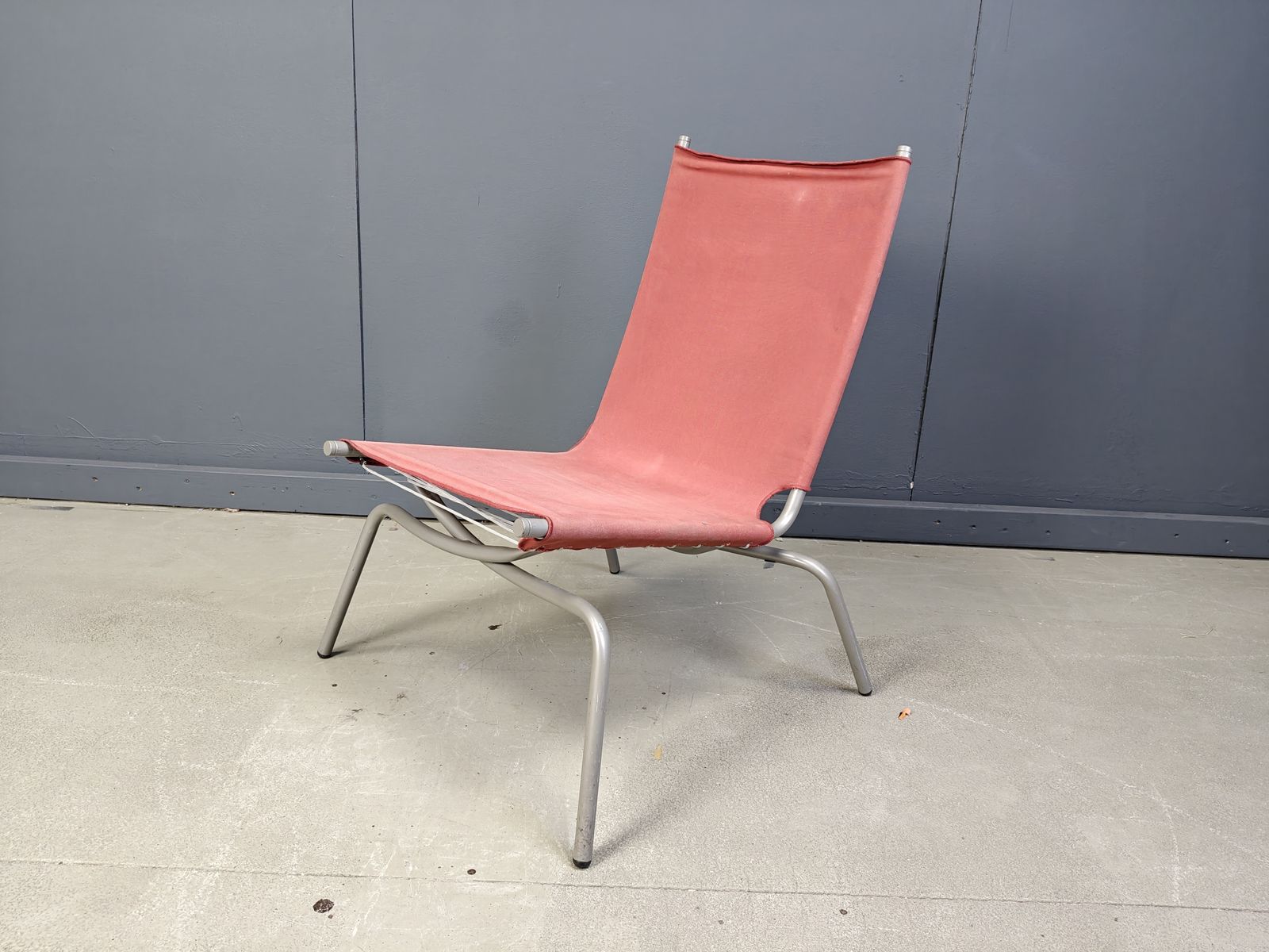 Vintage Crossed Legged Lounge Chair By Fabiaan Van Severen, 1990s photo vintage