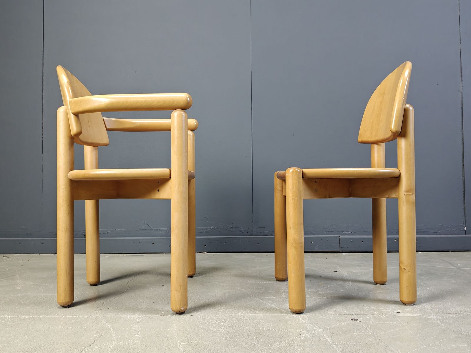 Set Of 6 Scandinavian Dining Chairs By Rainer Daumiller, 1980s photo Furniture