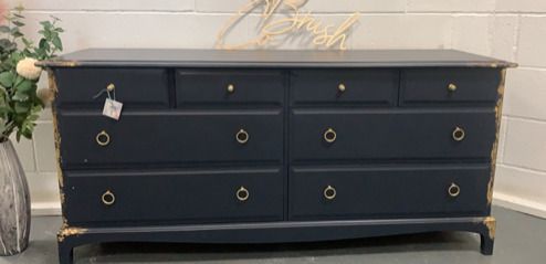 Stag Captain Chest Bespoke Painted Fusion Mineral Paint You Choose Your Style photo furniture