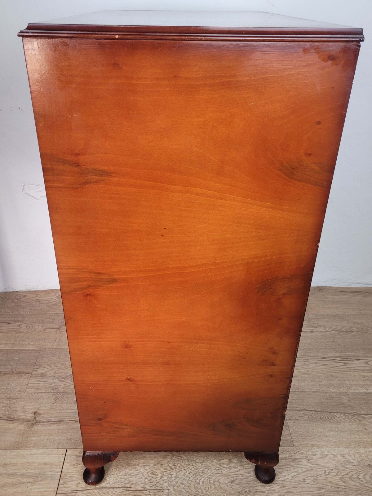 photo for sale Chest Of Drawers 5 Vintage 1950s Mahogany Antique