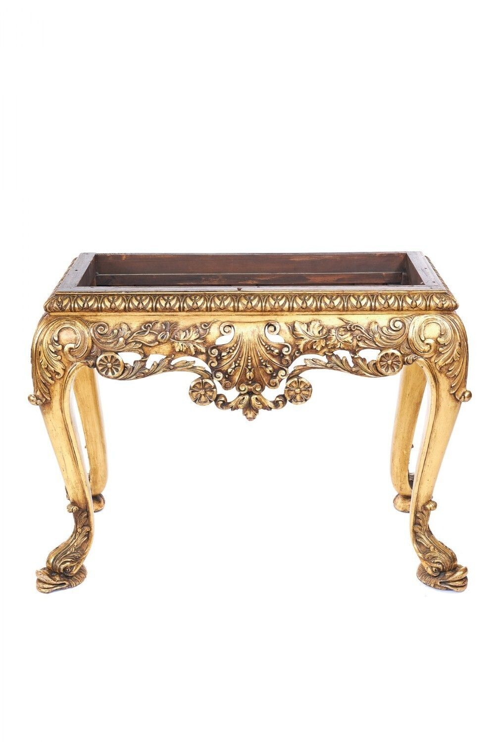 photo for sale Fine Walnut And Gilt 2 Door Cabinet On Stand Circa 1920s