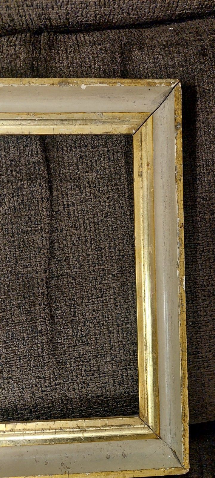 Lacquered And Gilded Wooden Frame In Mecca Late 800 photo for sale