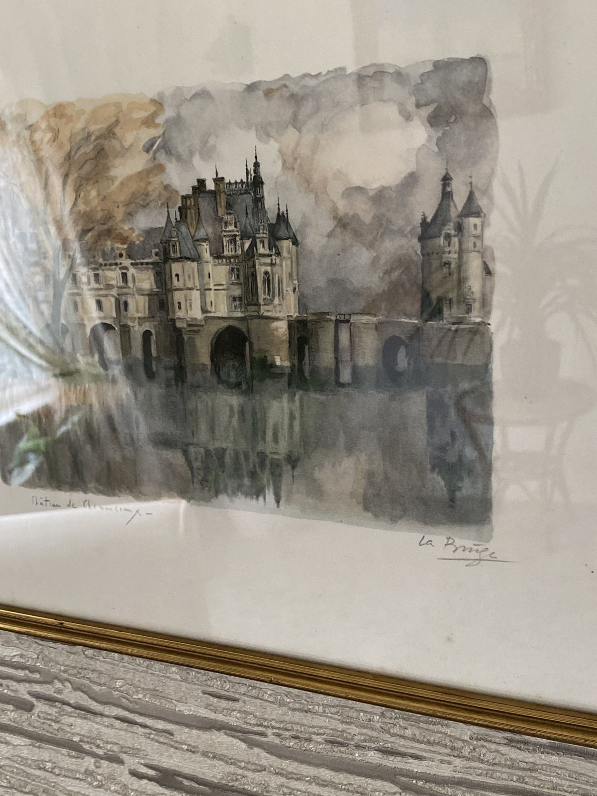 Set Of French Vintage Water Colours photo buy