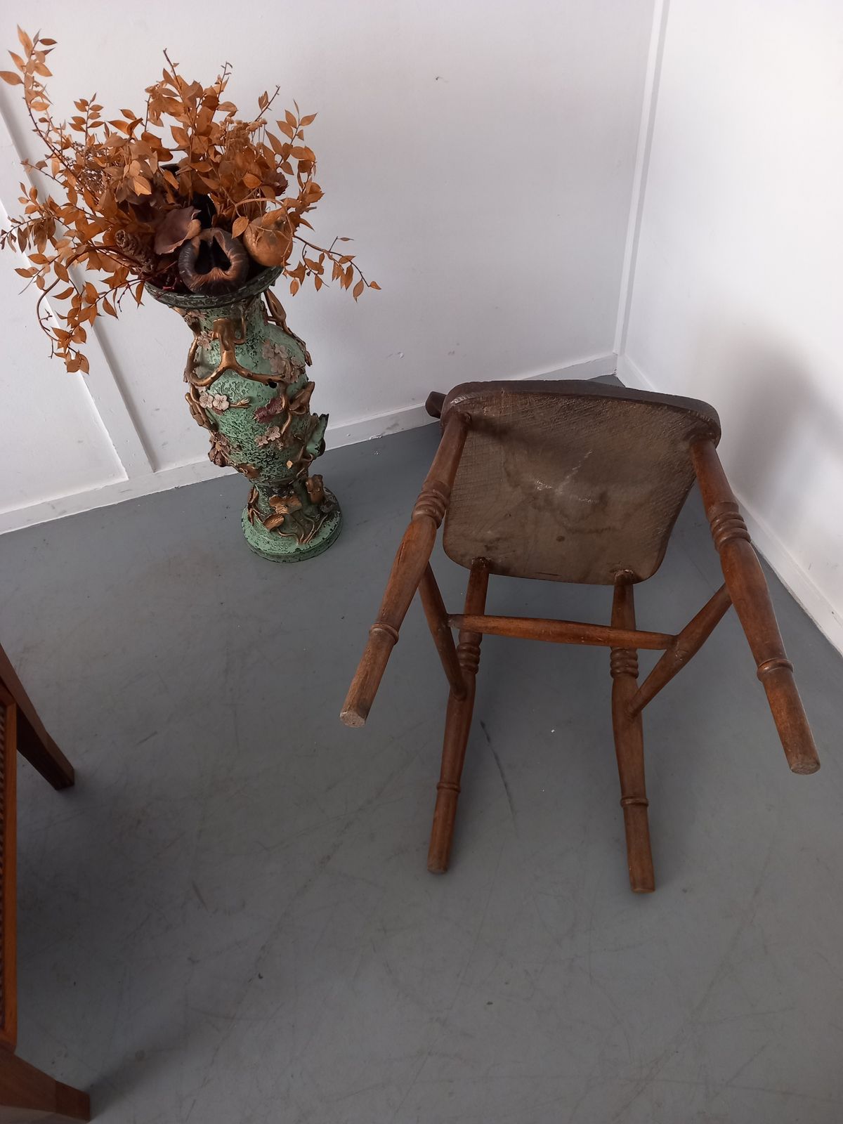 Set Of Four Antique Windsor Dining Chairs photo for sale