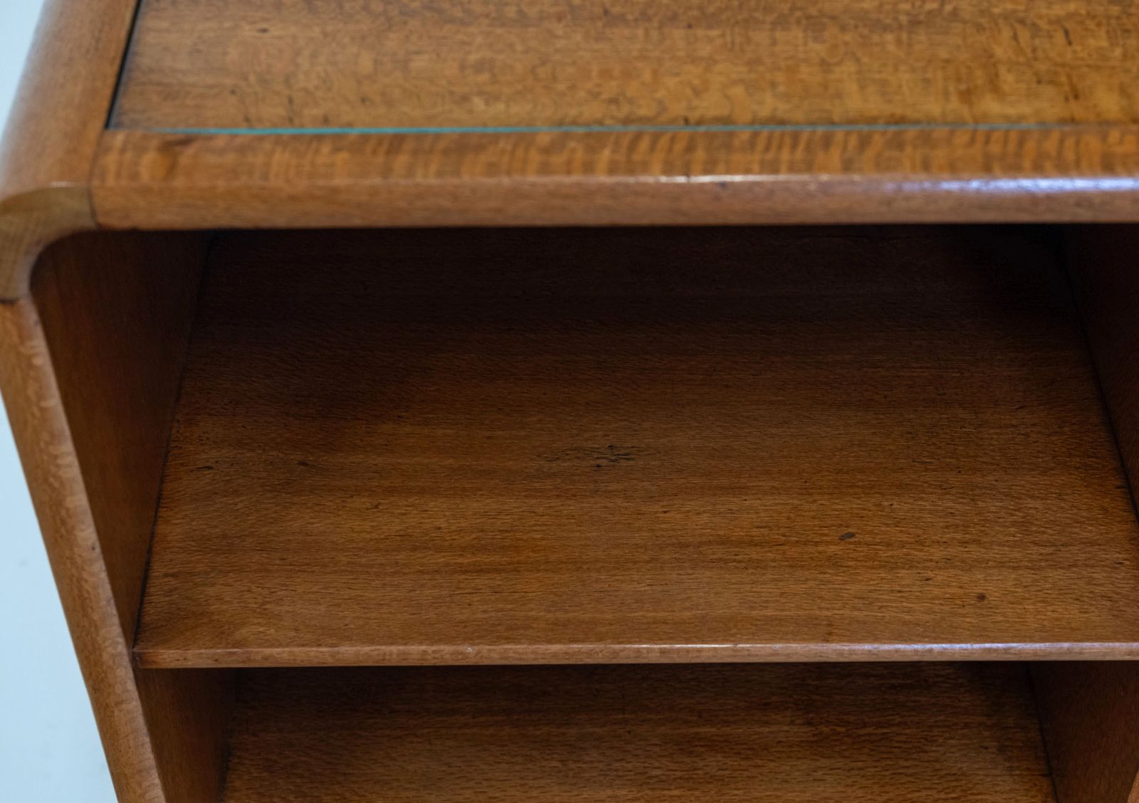 Betty Joel Silky Oak Side Cabinet For Token Works 1930s Art Deco photo vintage