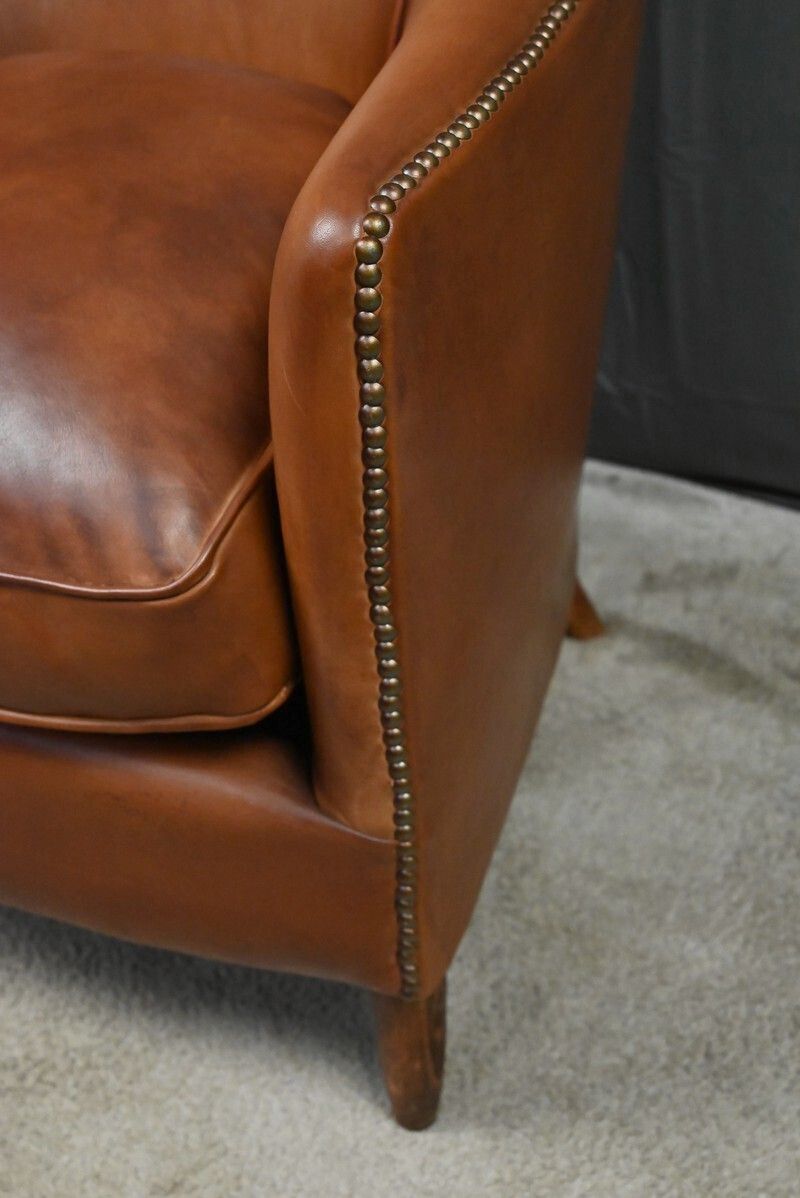 photo for sale Solange Club Chair In Sheepskin Leather