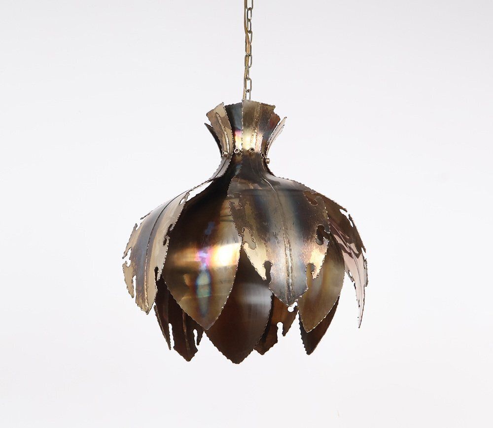 Brass Union Pendant Lamp By Svend Aage Holm Sørensen For Holm Sørensen & Co, 1960s photo furniture