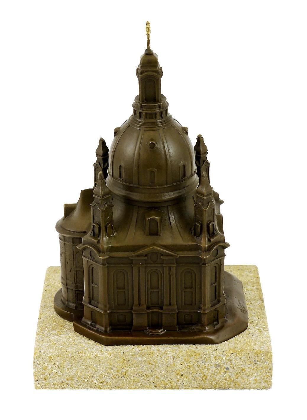 Bronze Church Sculpture Of The Dresden Frauenkirche, XVIII Century Style photo buy