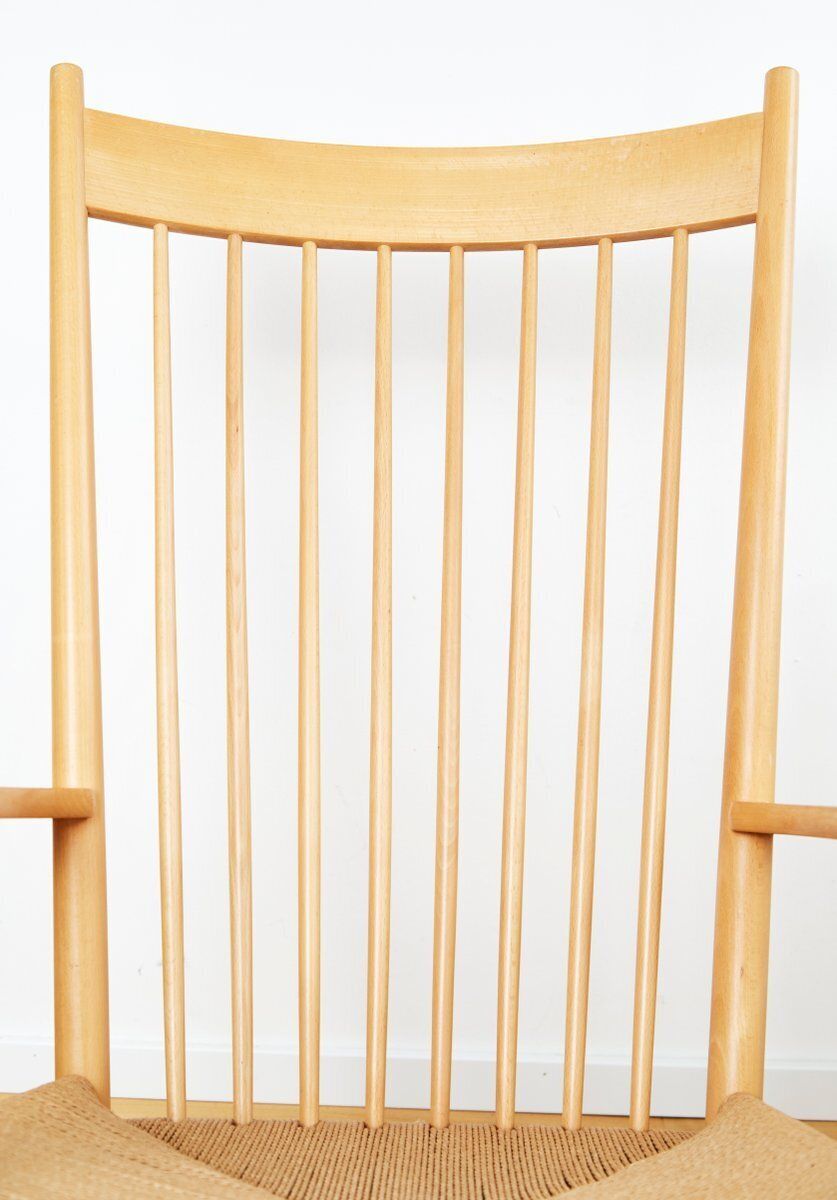photo furniture Vintage J16 Rocking Chair By Hans J. Wegner For Fdb Møbler, 1960s