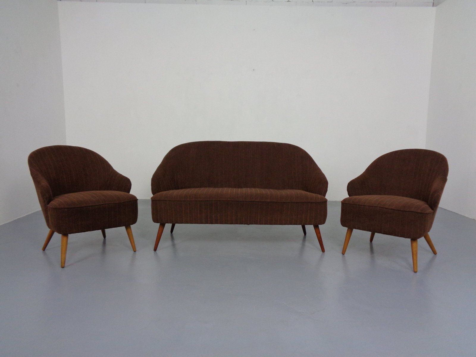 photo furniture German Cocktail Chairs, 1960s, Set Of 2