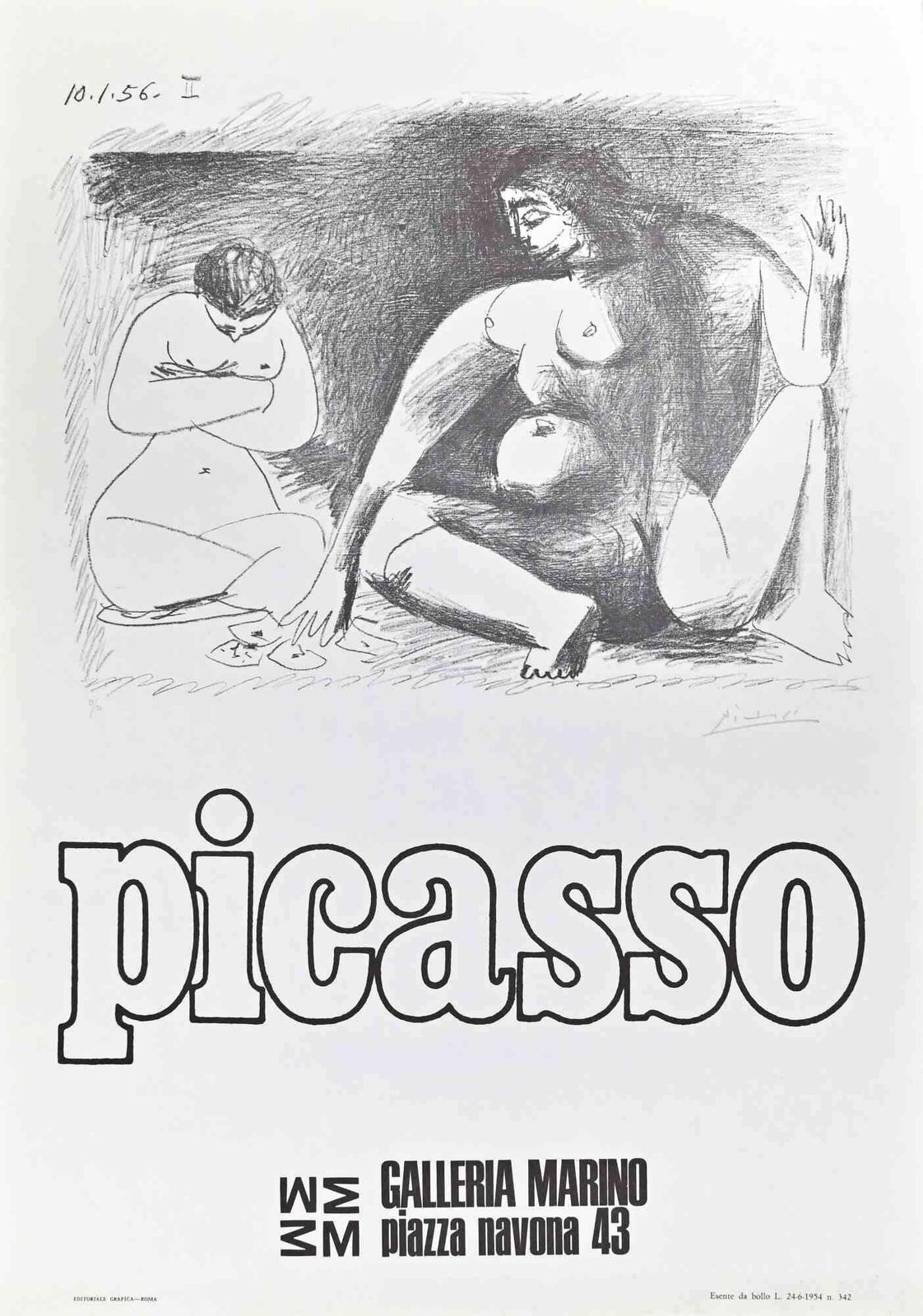 Picasso Poster Exhibition After Pablo Picasso   19761976