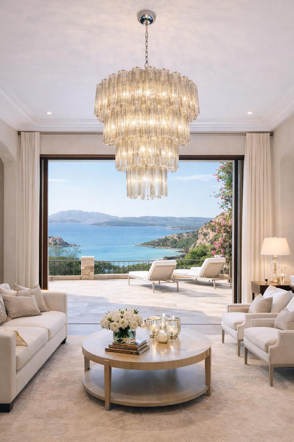 Italian Chandelier In Smoket Murano Glass photo Lighting
