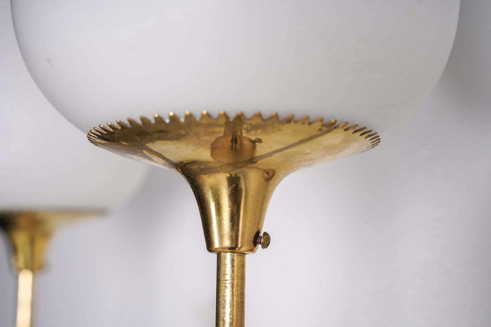 photo for sale Pair Of Wall Lights By Bergboms, Sweden, 1950s
