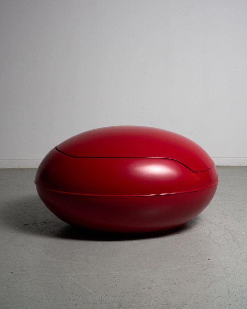 Red Garden Egg By Peter Ghyczy, 1970s photo Garden Furniture