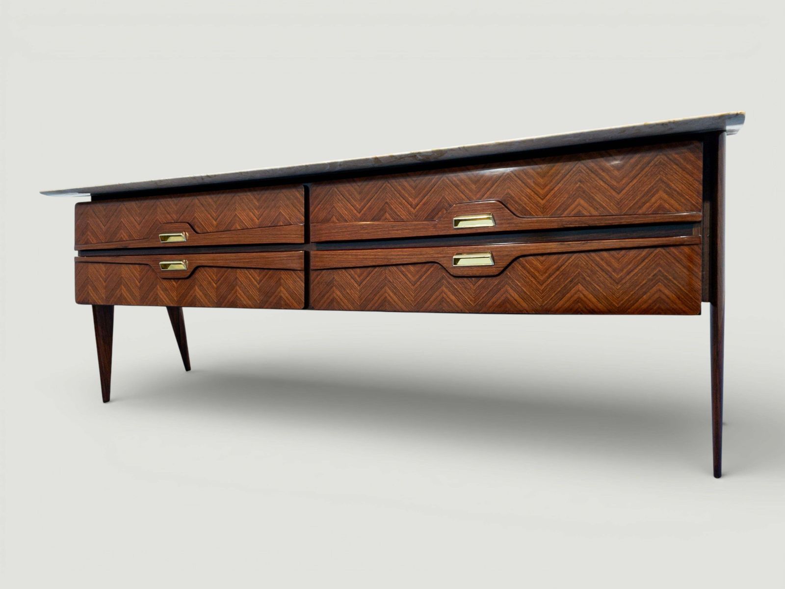 Mid Century Sideboard Or Chest Of Drawers By La Permanente Mobili Cantù, 1950s photo for sale