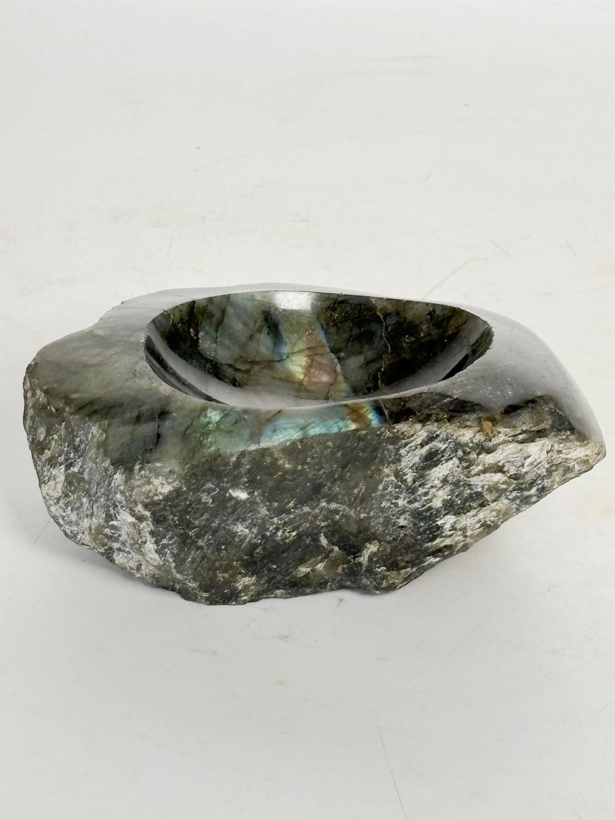 Polished Stone With Green Highlights, France, 1950 photo 368.0