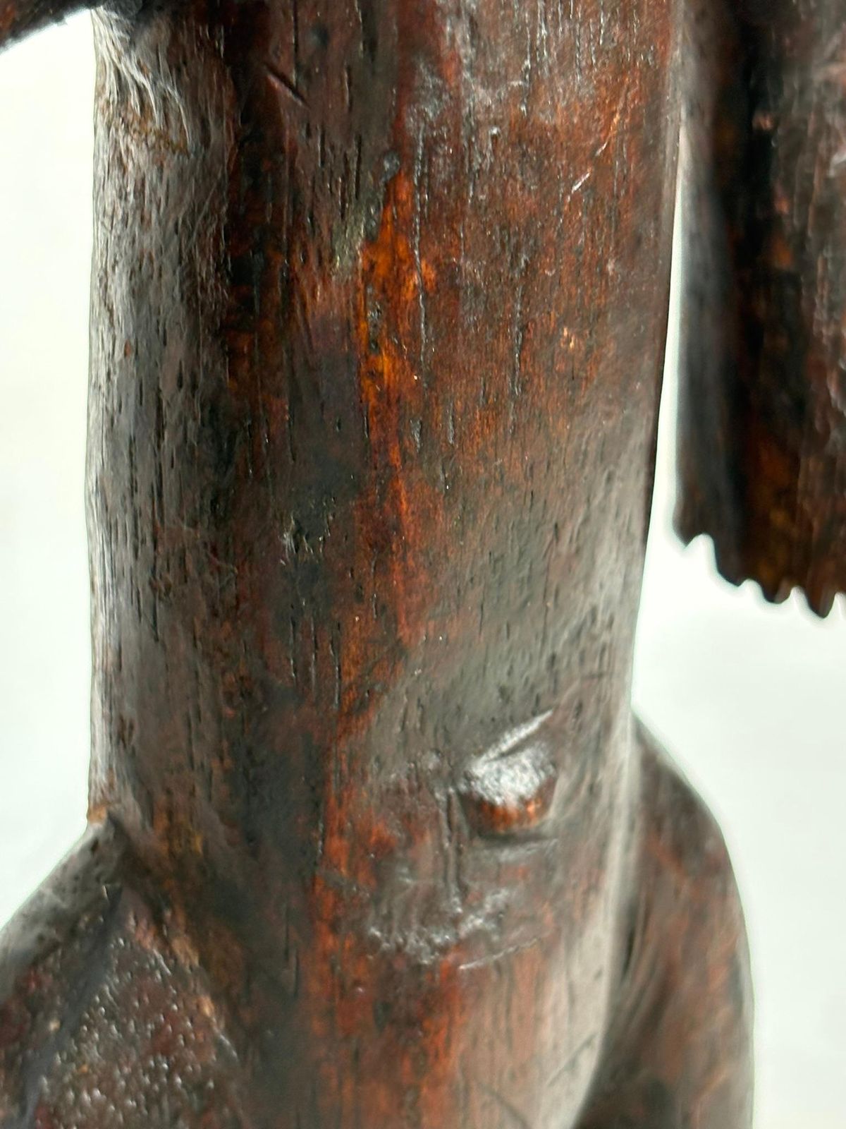 photo furniture African Sculpture Of A Man In Wood, France, 1920