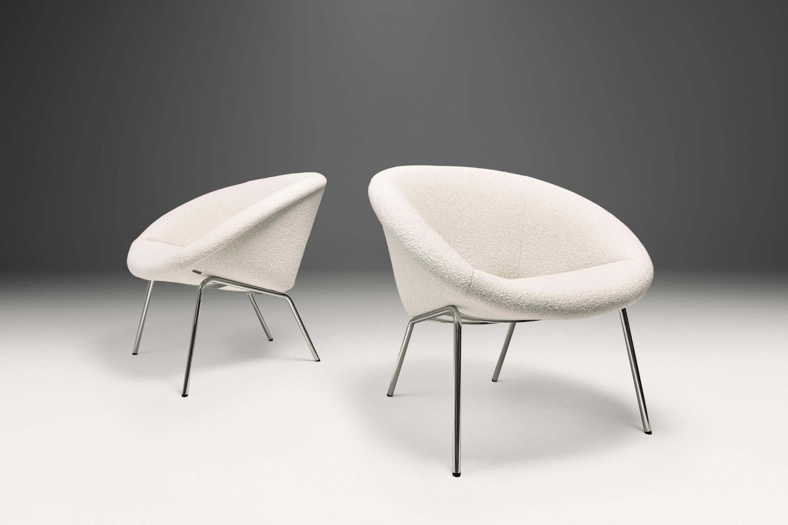 Pair Of Lounge Chairs Model 369 By Walter Knoll, Germany, 1950s photo furniture