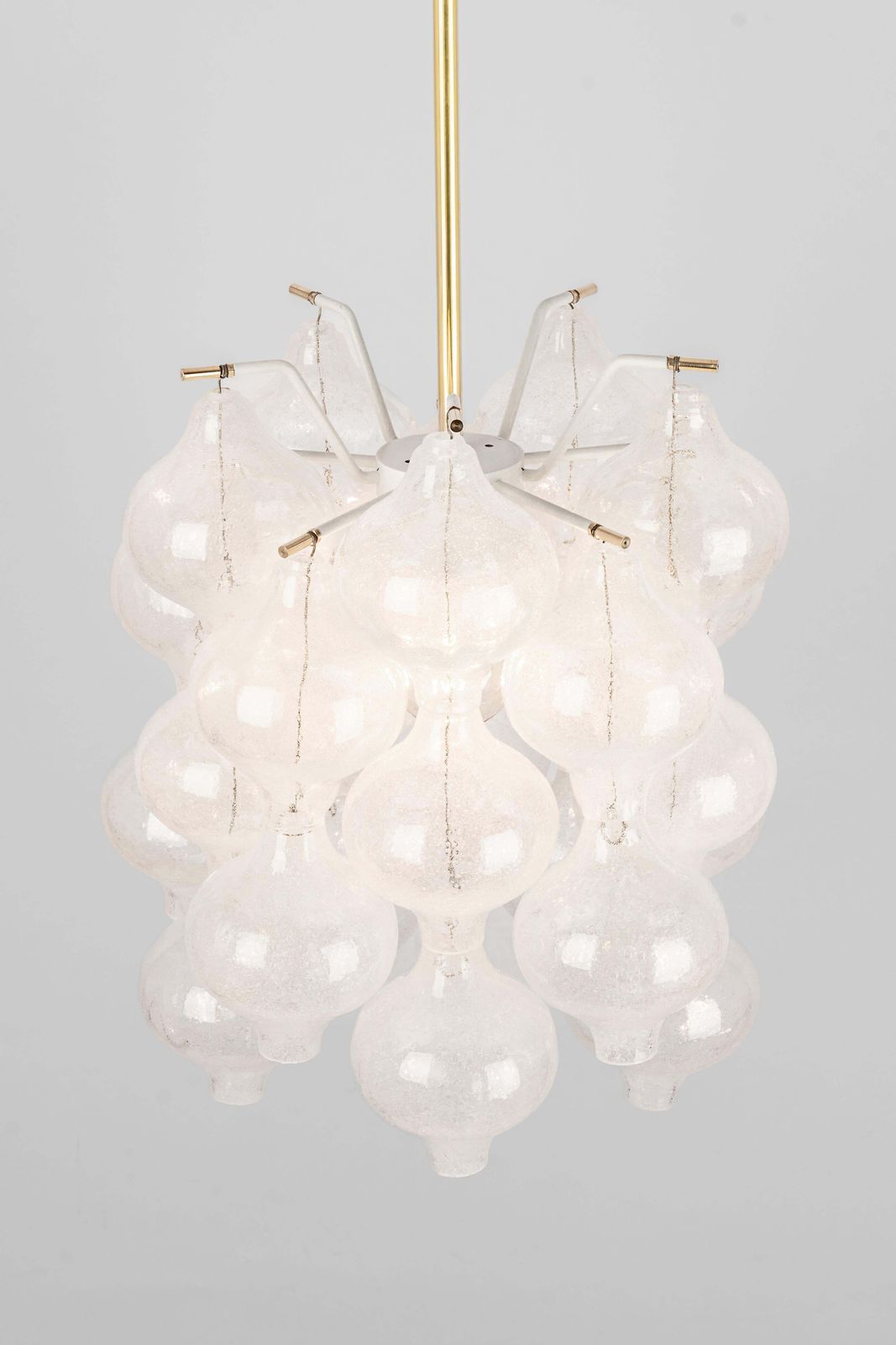 photo furniture 1 Of 5 Petite Tulipan Glass Pendant By Kalmar, Austria, 1960s