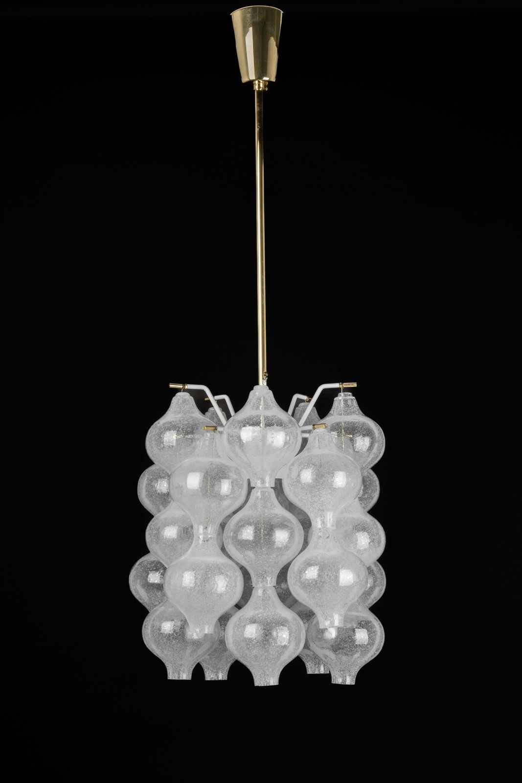 photo for sale 1 Of 5 Petite Tulipan Glass Pendant By Kalmar, Austria, 1960s