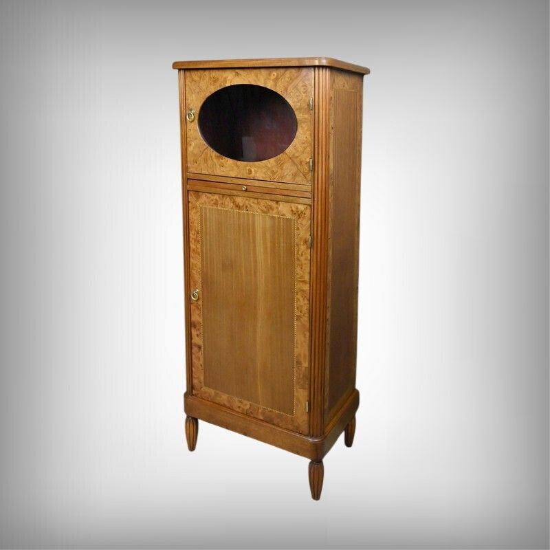 Art Deco Period – Early 20th Century Furniture In Thuya Burl And Mahogany photo furniture