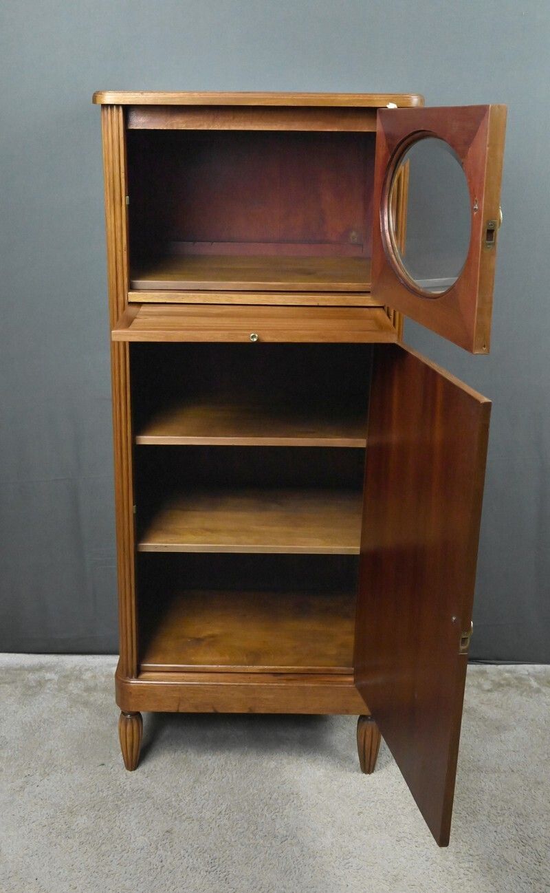 Art Deco Period – Early 20th Century Furniture In Thuya Burl And Mahogany photo for sale