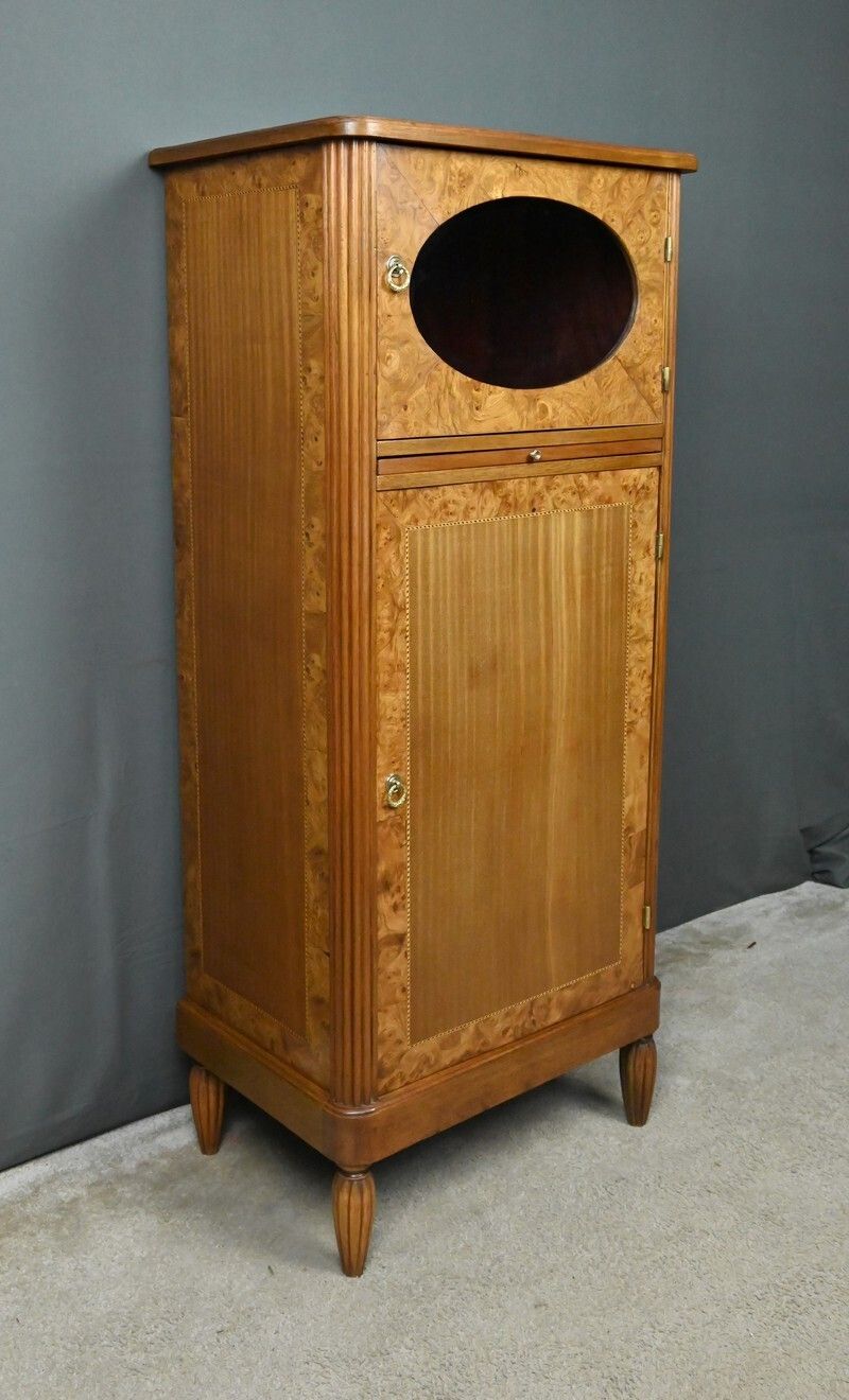 Art Deco Period – Early 20th Century Furniture In Thuya Burl And Mahogany photo Furniture