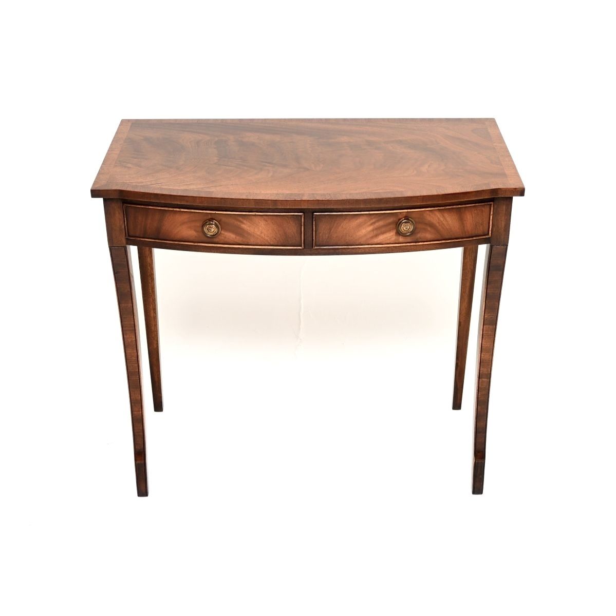 Antique Regency Style Mahogany Console Table / Desk photo furniture