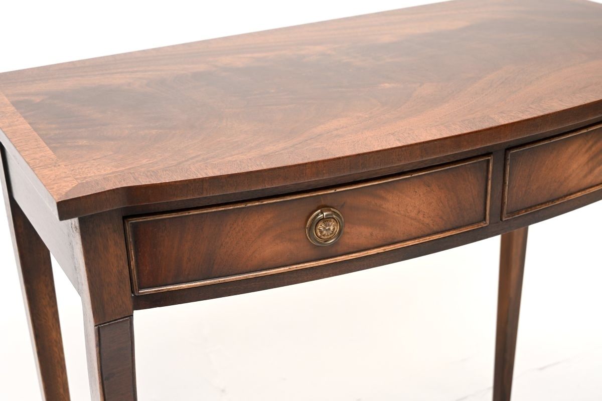 Antique Regency Style Mahogany Console Table / Desk photo buy