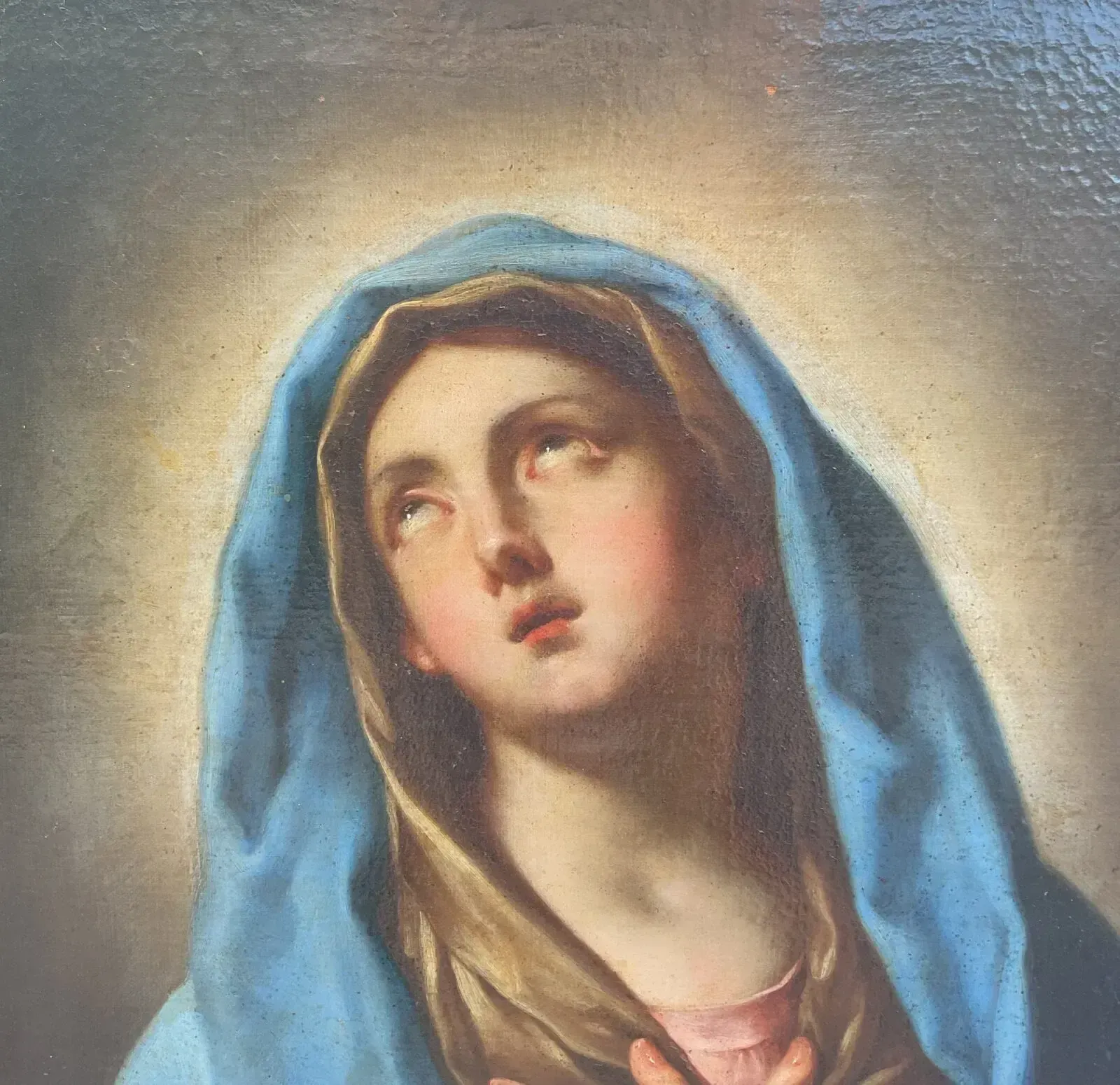 Guido Reni (Follower), Madonna In Ecstasy – 17th Century photo furniture