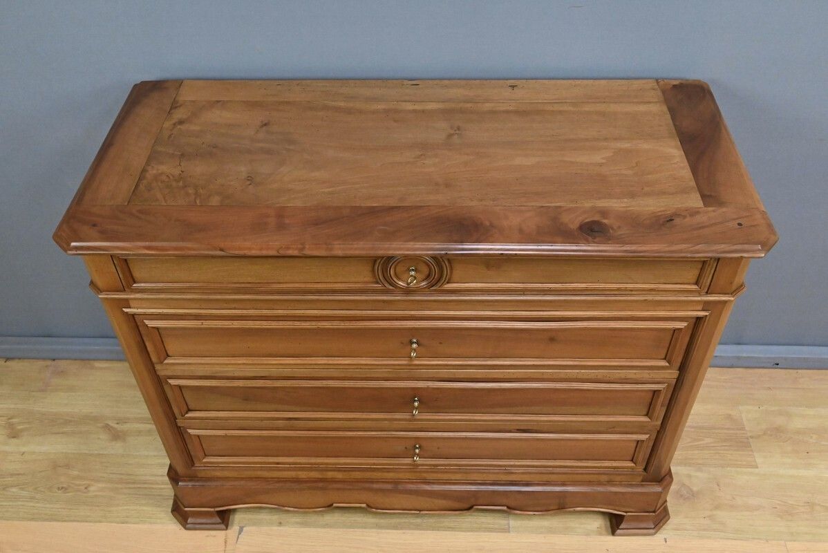 Walnut Chest Of Drawers, Louis Philippe Style – 1900 photo 1500.0