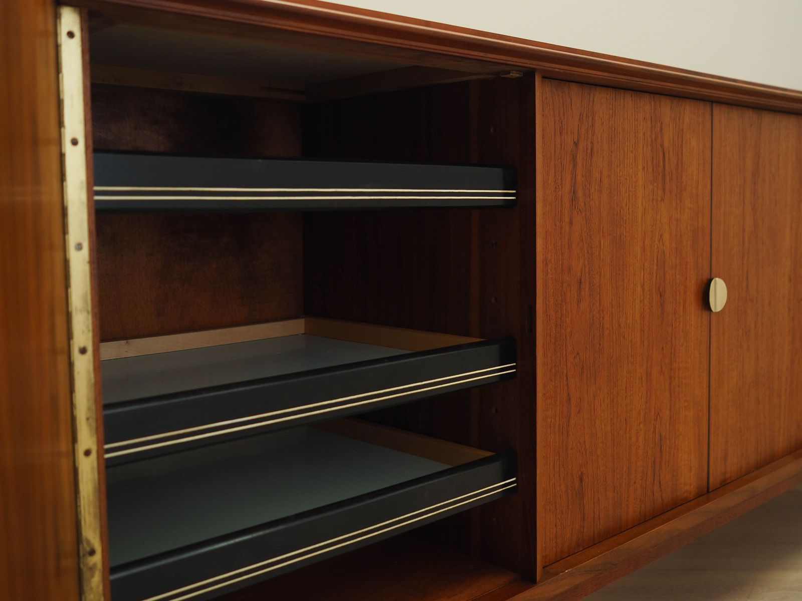 1939.0 Teak Sideboard, Danish Design, 1970s, Manufactured In Denmark photo