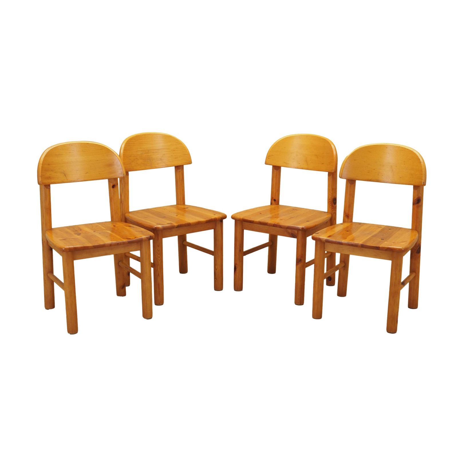 Set Of Four Chairs, Scandinavian Design, 1960s, Designer: Rainer Daumiller, Manufacturer: Hirtshals