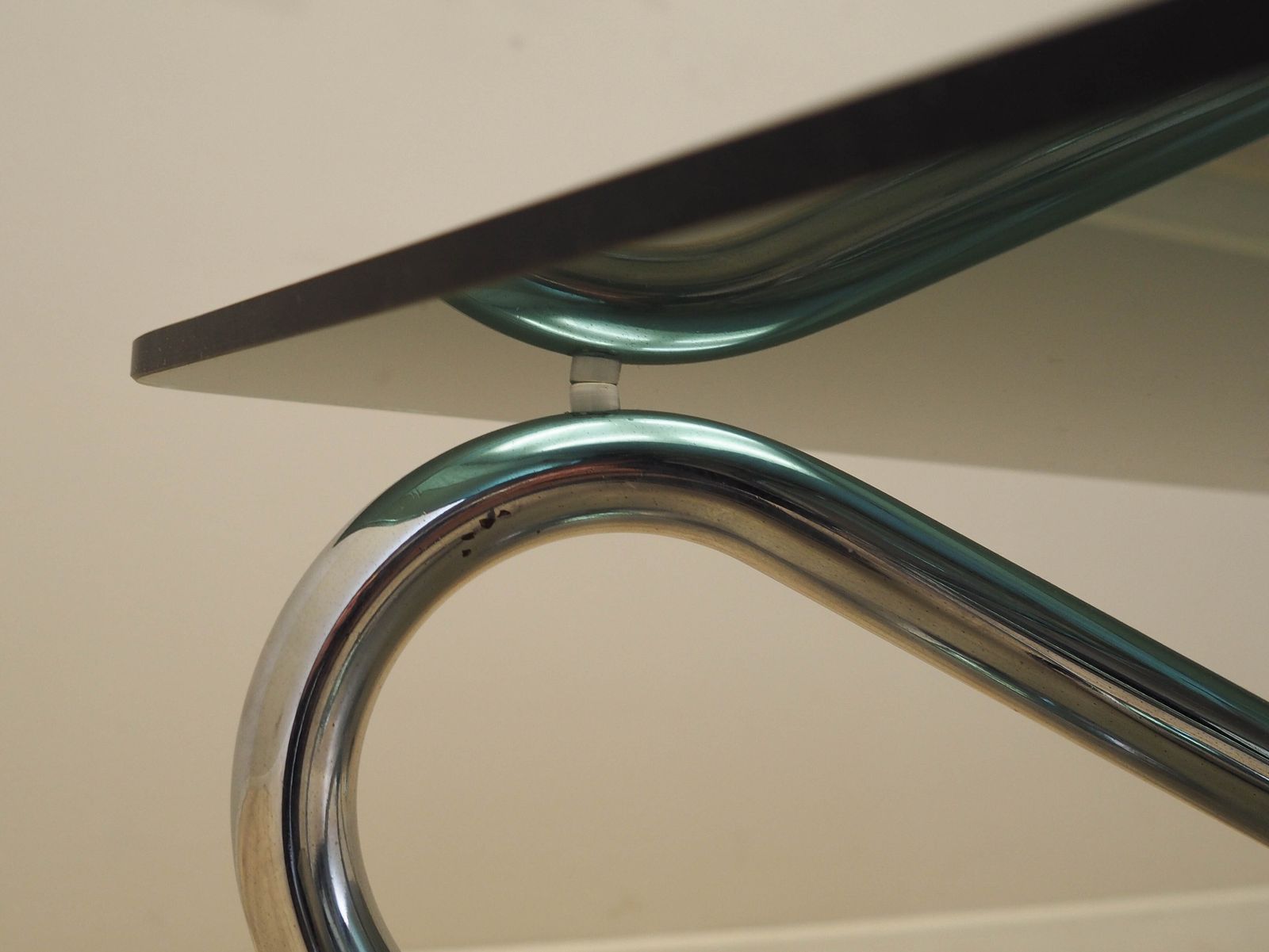 Meubels Glazen Salontafel, Italiaans Design, Jaren 1970, Vervaardigd In Italië photo