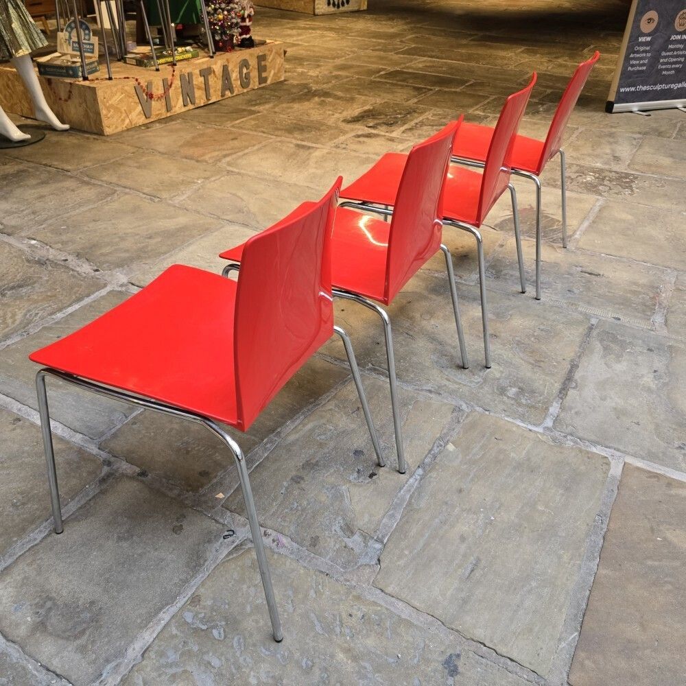 Red Leaf Dining Chairs By Moroso photo Furniture