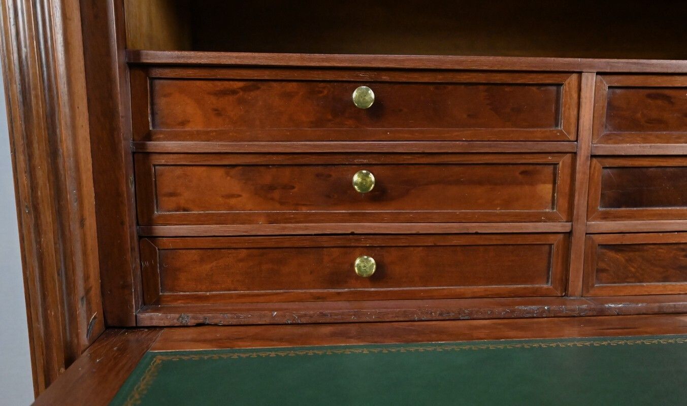 photo buy Mahogany Secretary Desk, Louis XVI Period – Late 18th Century