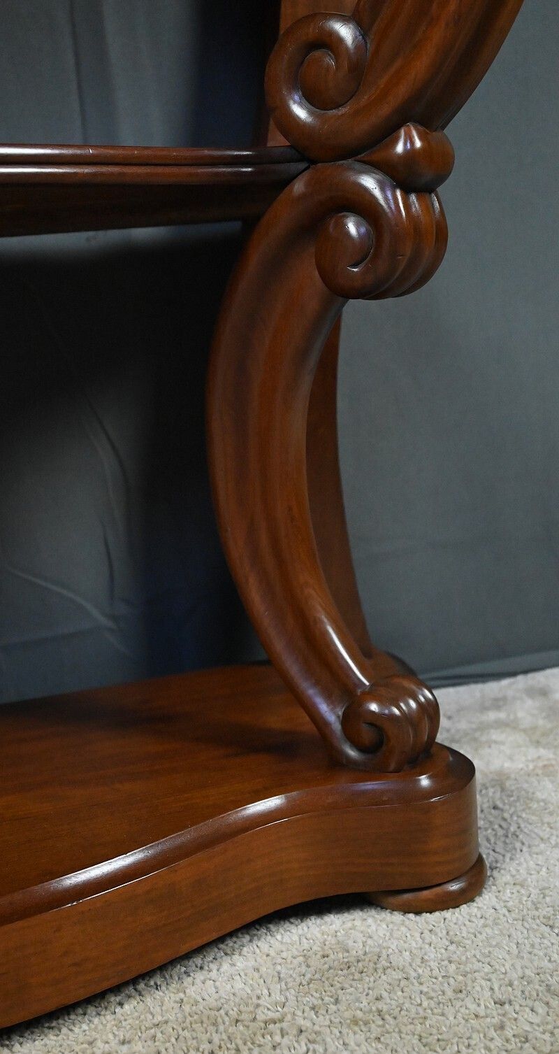 photo for sale Mahogany Console Table, Napoleon III Period – Second Half Of The 19th Century