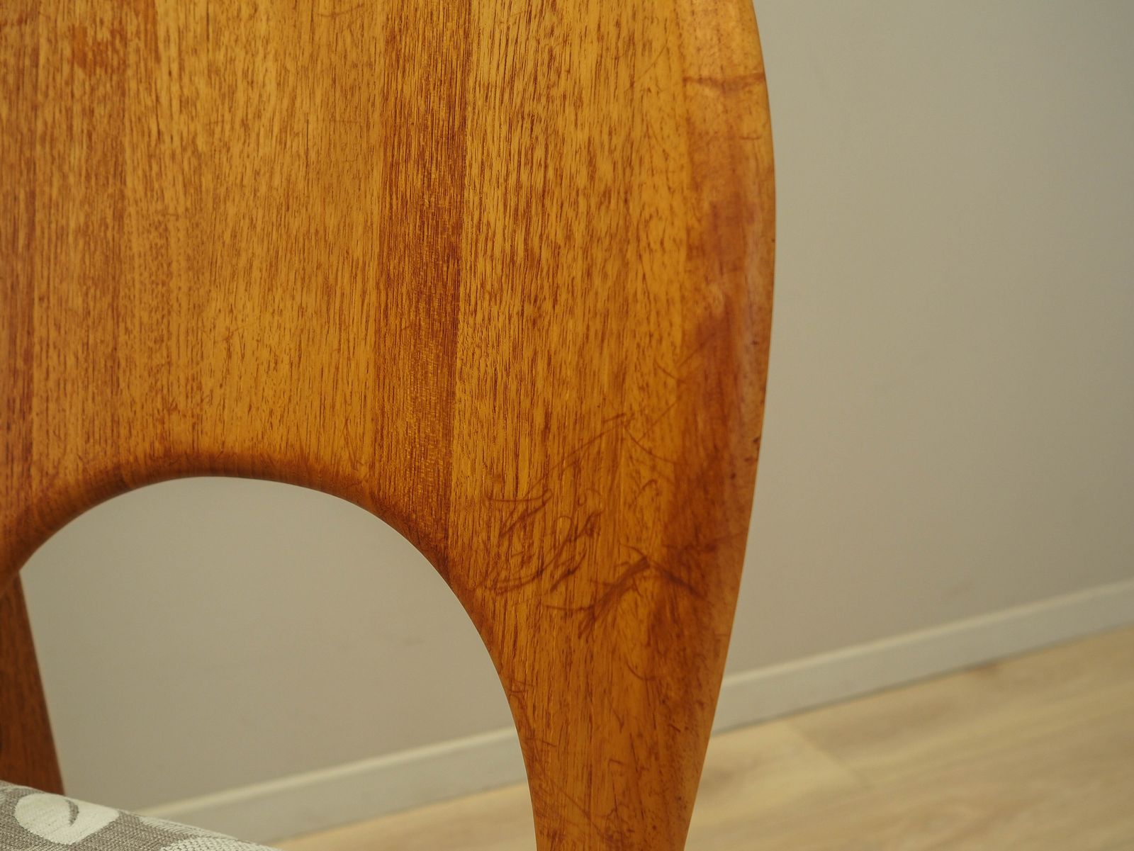 photo vinterior Set Of Four Teak Chairs Danish Design 1960s Designer Niels Koefoed Manufacturer Glostrup