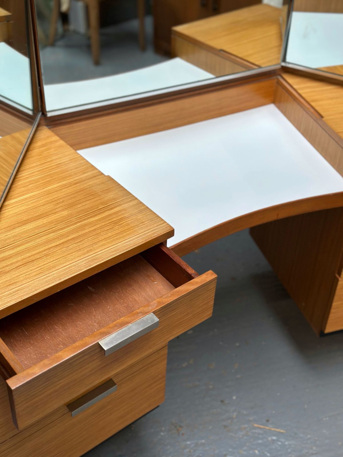 Stag C Range Dressing Table By John & Sylvia Reid, 1957 photo vintage