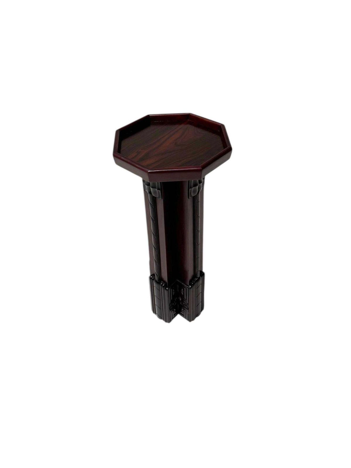 Art Deco Amsterdamse School Pedestal By F.A. Warners, 1920s photo furniture
