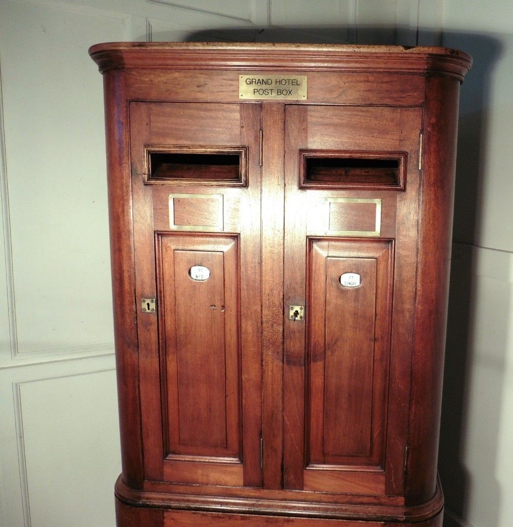A Large Victorian Hotel Post Box, Country House Letter Box. photo buy