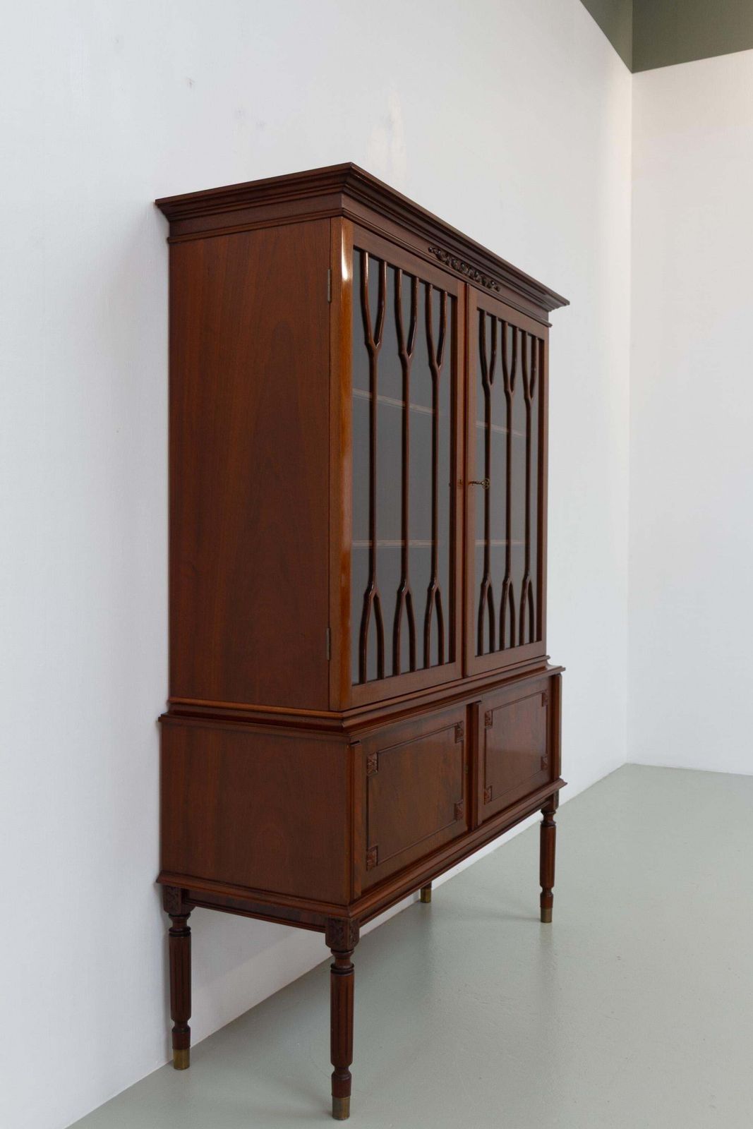 Danish Hepplewhite Mahogany Display Cabinet By Farre Møbelfabrik, 1970s. photo Furniture