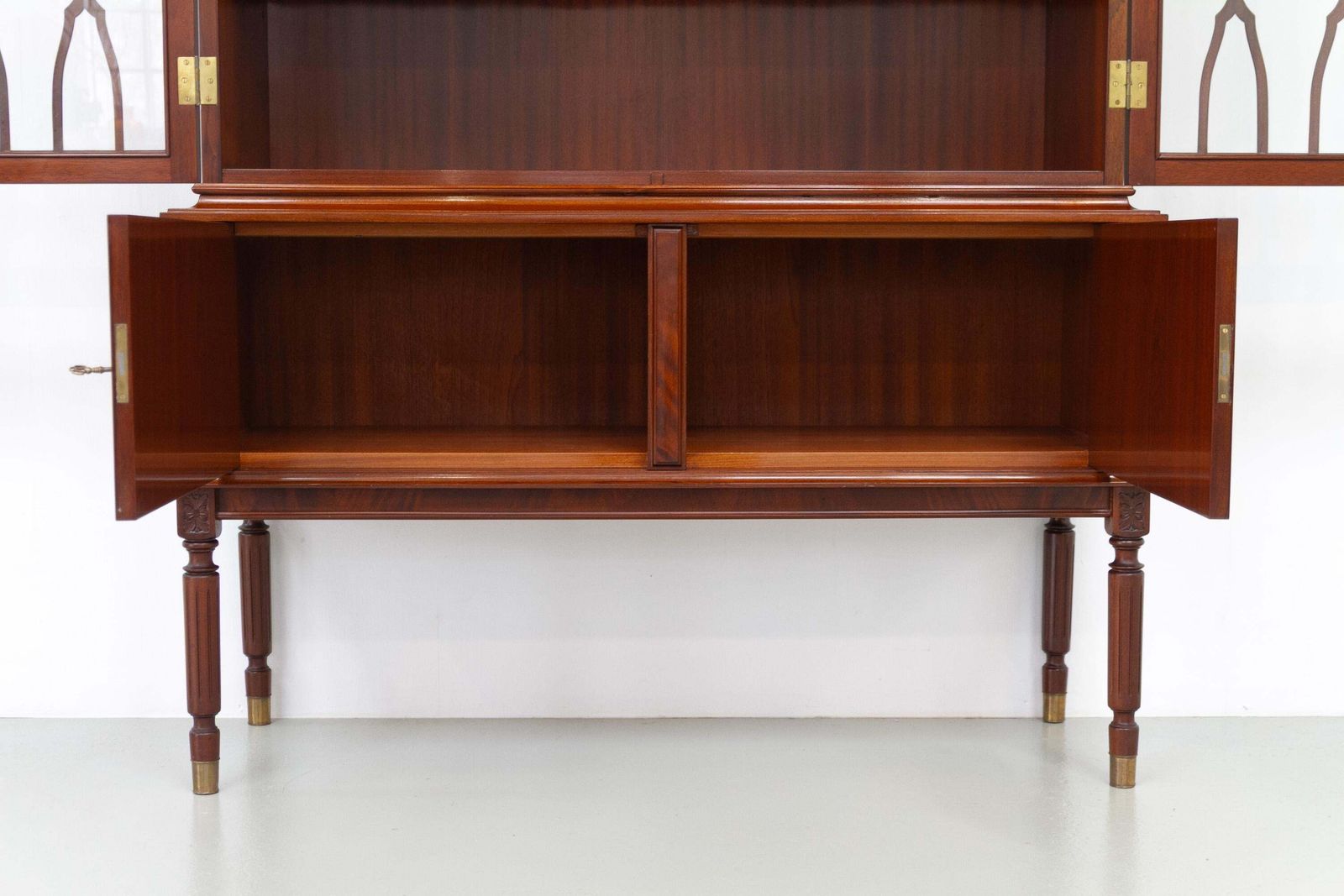photo furniture Danish Hepplewhite Mahogany Display Cabinet By Farre Møbelfabrik, 1970s.